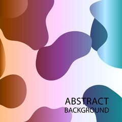 Dynamic texture background with fluid shapes modern concept - Vector