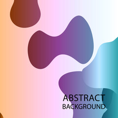 Dynamic texture background with fluid shapes modern concept - Vector