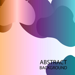 Dynamic texture background with fluid shapes modern concept - Vector
