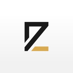 AZ Initial letter monogram logo designs inspiration