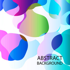 Dynamic texture background with fluid shapes modern concept - Vector