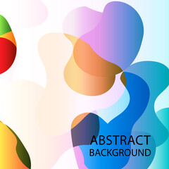 Dynamic texture background with fluid shapes modern concept - Vector