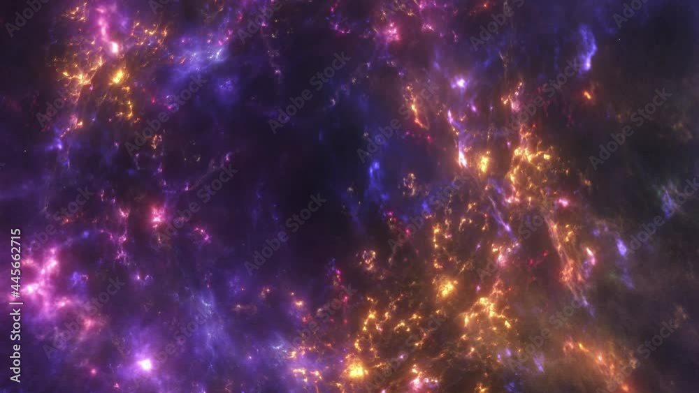 Canvas Prints abstarct space background with nebula
