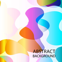Dynamic texture background with fluid shapes modern concept - Vector