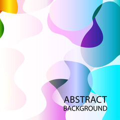 Dynamic texture background with fluid shapes modern concept - Vector