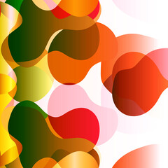 Dynamic texture background with fluid shapes modern concept - Vector