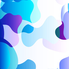 Dynamic texture background with fluid shapes modern concept - Vector