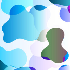 Dynamic texture background with fluid shapes modern concept - Vector