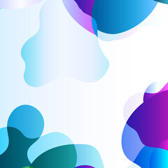 Dynamic texture background with fluid shapes modern concept - Vector