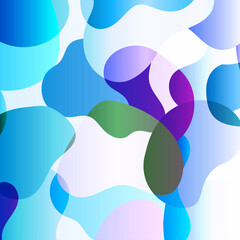 Dynamic texture background with fluid shapes modern concept - Vector