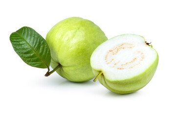 guava isolated on white