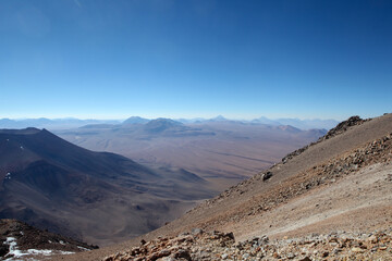 Mountains on the Bolivia - Chile border
