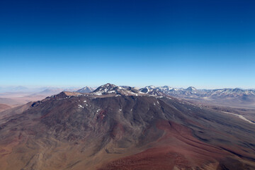 Fototapeta premium Mountains on the Bolivia - Chile border