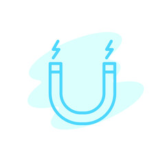 Illustration Vector Graphic of Magnet icon