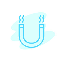 Illustration Vector Graphic of Magnet icon