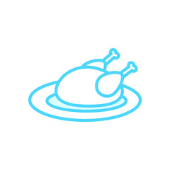 Illustration Vector Graphic of Meat icon