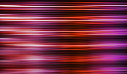 Abstract led light trails on the dark background