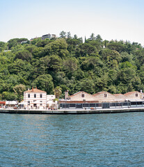Fototapeta na wymiar istanbul shores and mansions