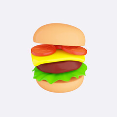 3D RENDERED BURGER IMAGES