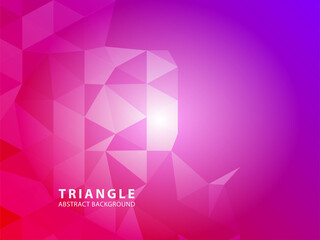 Triangle Abstract background - Vector