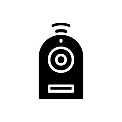 remote icon solid style vector