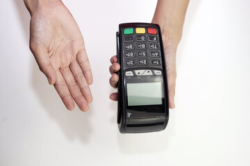 Online or cashless payment