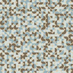 Abstract Geometric Pattern generative computational art illustration