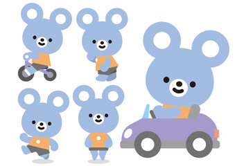 可愛いアニマルミックス