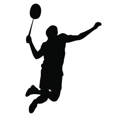 badminton silhouette