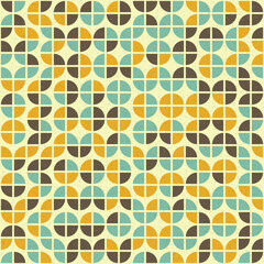 Abstract Geometric Pattern generative computational art illustration
