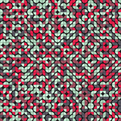Abstract Geometric Pattern generative computational art illustration