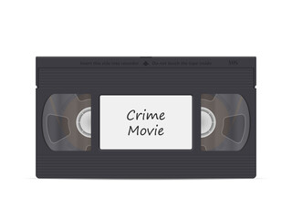 Video cassette crime movie