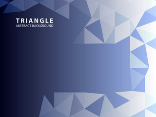 Fototapeta premium Triangle Abstract background - Vector