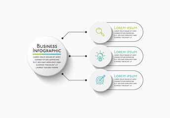 Business data visualization. timeline infographic icons designed for abstract background template milestone element modern diagram process technology digital marketing data presentation chart Vector