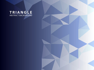 Triangle Abstract background - Vector