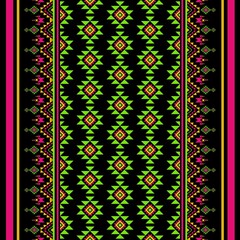 seamless pattern Aztec pattern Ethnic fabric motif mandalas native boho bohemian carpet Ikat india Asia American African geometric 