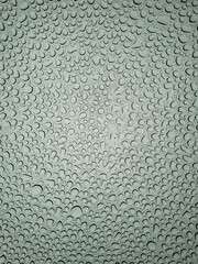 water drops on glass