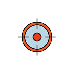 target line illustration colored icon. element of business illustration icons. Signs, symbols can be used for web, logo, mobile app, UI, UX