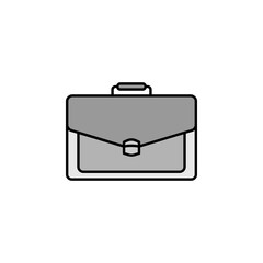 briefcase line illustration colored icon. element of business illustration icons. Signs, symbols can be used for web, logo, mobile app, UI, UX