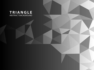 Triangle Abstract background - Vector