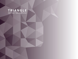 Triangle Abstract background - Vector