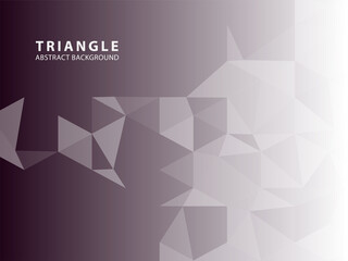 Fototapeta premium Triangle Abstract background - Vector
