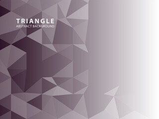 Triangle Abstract background - Vector