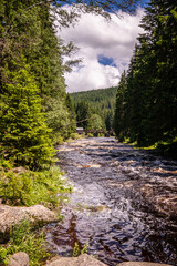 Modrava is a village in the Sumava National Park, in the district of Klatovy, 13 km southwest of Kasperske Hory.The settlement of the village of Modrava consists of two parts: Modrava and Filipova Hut