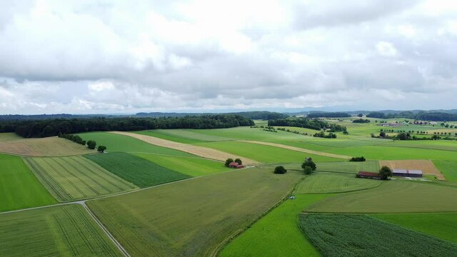 Landschaft bei Andechs, Bayern, Deutschland