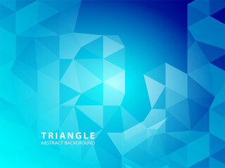 Vector of modern abstract triangular background - Vector