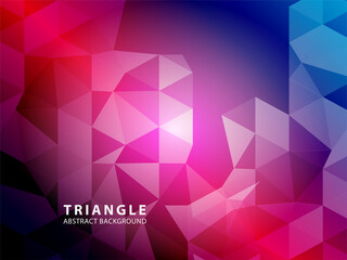 Vector of modern abstract triangular background - Vector