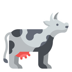 cow flat icon
