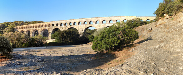 Naklejka premium Pont du Gard