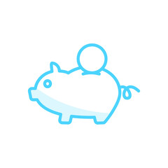 Illustration Vector Graphic of Piggy Bank icon